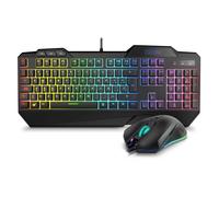 KIT TECLADO RATON KROM KRUSHER RGB