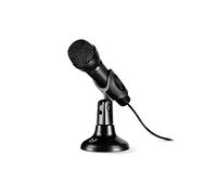 Krom KYP -NXKROMKYP- Micrófono Gaming, omnidireccional, Jack de 3.5mm, Color Negro, negro