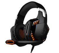 Krom Cascos Gaming KYUS -NXKROMKYS- Auriculares con micrófono, Sonido 7.1, Altavoces 50mm, Diadema Ajustable, Micro Flexible, USB, Compatible PC, PS4 y PS5, Negro