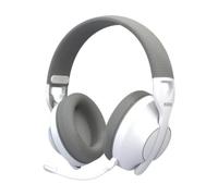 KROM Phase - Auriculares Gaming Inalámbricos con Triple Modo de conexión (Bluetooth 5.3, 2.4 GHz y Jack 3.5 mm), Altavoces 40 mm, 40h Autonomía, Blanco
