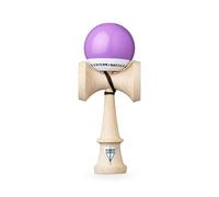 KROM Pro Kendama Original de Madera para Principiantes y avanzados - Pop LOL Lavanda - Juego de Habilidad para Exteriores e Interiores - Juguete de Madera con Cuerda y Pelota