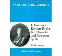 KROMMER F. - Concierto en Mib Mayor Op.36 para Clarinete y Piano (Berlasz)