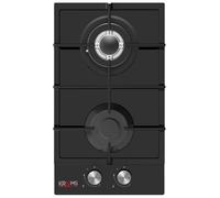 Kromsline Kpg-2F-Hne Negro - Placa De Gas Modular 30Cm