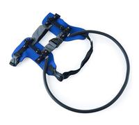 Kronabelle Collar de halo protector para perros ciegos, ajuste ajustable, cómodo, ligero, azul, 4-10 kg