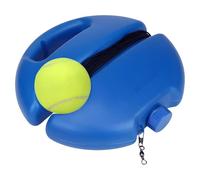 Kronabelle Pelota de rebote para entrenamiento de tenis con 3 pelotas, dispositivo de práctica individual para entrenamiento de principiantes, cordón elástico de 2,2 mm de grosor, bolas de fieltro de