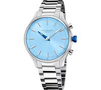 Kronaby Reloj Inteligente Hombre Híbrido de Acero Inoxidable 316l - Analógico Inteligente - Resistente al Agua 10 ATM S3782/3 - Control Música, Cuenta Pasos, Notifica y Rechaza Llamadas - Sekel