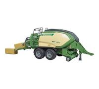 bruder 02033 - Krone Big Pack 1290HDP VC con 2 pacas cúbicas - 1:16 Agricultura, empacadora, granja, trabajo en el campo, accesorios para tractores, remolque, paja, empacadora de heno