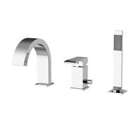 Kronenbach Quara 3.0 grifo de bañera y ducha en bañera cromo KB100366C10