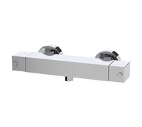 Kronenbach Quara 3.0 grifo para ducha a pared con termostato cromo KB100362C10