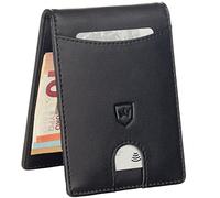 Kronenschein® Billetera para Hombre con Clip de sujeción para Billetes, Monedero pequeño, Cartera para Hombres RFID Billetera Delgada con Compartimento para Tarjetas de crédito