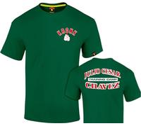 Kronk - Camiseta de entrenamiento de Thomas Hearns, ropa de leyenda de boxeo, camiseta vintage de recuerdo de boxeo, Chavez Mexican Green, L