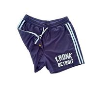 Kronk - Pantalones cortos de boxeo de guerra, equipo de entrenamiento atlético y sparring de primera calidad para hombres, pantalones cortos de lucha ligeros de rendimiento con cintura ajustable