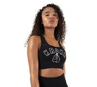 Kronk Sujetador deportivo KRONKWOMEN Movimiento, Negro, L