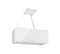 Kronleuchter 90cm 521m³/h Campana Extractora de Isla Blanco