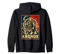 Kronos Titán Griego Dios del Tiempo Mitología Poder Sudadera con Capucha