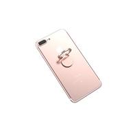 Kronya® | Portaobjetos Giratorio 360 ° para Smartphone | Sostenedor Aptitud Dedo Coche Celular Anillo Soporte teléfono móvil Apple iPhone iPad 7 8 10 X Samsung Galaxy S8 4 (Oro Rosa)