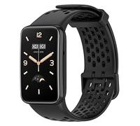 KROREN Correa para Xiaomi Mi Band 7 Pro Pulsera, Coloridos Reloj Silicona Reemplazar Banda Pulsera para Xiaomi Mi Band 7 Pro (negro)