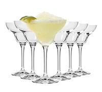 Krosno Copas Margarita Cóctel | Conjunto 6 Piezas | 270 ML | Colección Mixology | Perfectos para Uso en Casa, Restaurante y en Fiestas | Apto para Lavavajillas
