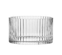 Krosno Ensaladera acanalada Sparkle | 16 cm | Colección Sparkle | Ideal para frutas, ensaladas y aperitivos | Para casa, restaurantes y fiestas | Apto para lavavajillas | Cristal sin plomo