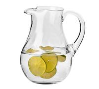 Krosno Grande Jarra Agua Zumo Cristal | 1600 ML | Romance Collection | Perfecta para Uso en Casa, Restaurante y en Fiestas