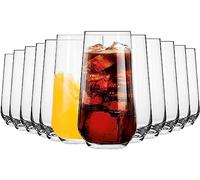 Krosno Vasos altos de agua Juego de 12, 490 ml, Colección Splendour
