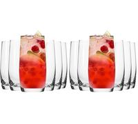 Krosno Vasos de Agua Jugo | Conjunto de 12 Piezas | 410 ML | Blended Collection | Perfectos para Uso en Casa, Restaurante y en Fiestas | Apto para Lavavajillas