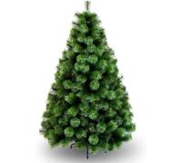 KROWN - Árbol de Navidad Artificial, Material PVC Aguja de Pino, Hogar Decoración para Navidad, con Soporte de Metálico, Fácil Montaje (240 cm)