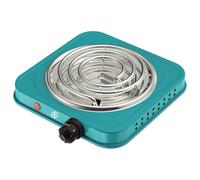 KROWN - Placa Eléctrica Portátil de 1000W, Estufa de Tubo Único en Acero Inoxidable con Control de Temperatura, Ideal para Cocinar en Casa