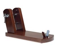 KROWN - Soporte de Jamón Español, Jamonero Modelo Rioja Color Nogal, Fabricado en España 100%