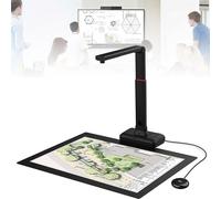 KRQDBCZ Escáner Aéreo S21 A2, Suavizado de Páginas Dobles y Escaneo Auto Dividido, para Documentos y Libros de Gran Formato hasta DIN A2. Resolución de hasta 23MP