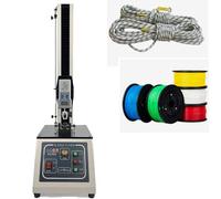 KRQDBCZ Medidor de Fuerza Digital 10-2000N de Empuje y Tracción con Soporte, Carrera de 450 mm, 5 Sondas, Función de Salida, Operado con Rueda Manual, Pantalla Clara (50n)