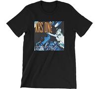 KRS-One Return of The Boom Bap T-Tshirts Camisetas y Tops - BDP KRS One Hip Hop NYC Album Art 90's Black(XX-Large)