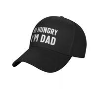 KRSSEIXC Hola Hambriento, Soy Papá Gorra de béisbol de Lujo para Mujer Sombrero para niños Gorro de Invierno para Hombres Bolsa de Playa Ropa de Golf para Mujer Hombre