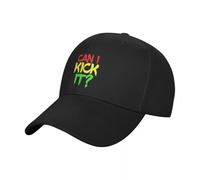 KRSSEIXC ¿Puedo patearlo? ¡Sí se Puede! Gran Regalo de Graffiti para Cabezas de Hiphop de la Vieja Escuela Gorra de béisbol