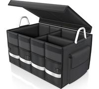 KRTHNI Organizador Maletero Coche Tamaño Grande, para Fiat Fullback Strada, Organizador Plegable, Impermeable Bolsas de almacenaje, Multicompartimento