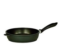 Krügar Sartén Leipzig bajo 24 cm, Aluminio, Negro