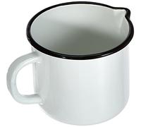 KRÜGER 4121-Cacerola esmaltada diámetro 12 cm, Color Blanco