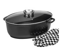 Krüger Asador de Gansos Aluguss De de la Serie Delta Cubierto 38cm