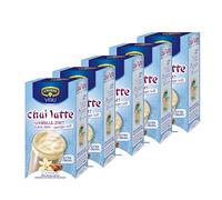 Krüger Chai Latte Classic India menos dulce, vainilla-canela, té de la leche de bebida y templado, 5 Pack, 5 x 10 monodosis bolsa