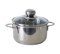 Krüger Fleischtopf 12 cm Saturn 0, 6L, Ed, Acero Inoxidable, 14 cm