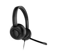 Krüger&Matz Auriculares de Diadema con micrófono, Auriculares P3 para Ordenador, KM0661, Color Negro