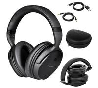 Krüger&Matz Auriculares inalámbricos sobre la Oreja con ANC F7A, Color Negro