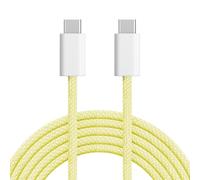 Krüger&Matz KM1271 - Cable USB C a USB C (1,5 m, nailon trenzado, 60 W, cable de datos USB 2.0, 480 Mbps, cable de carga de alta calidad para smartphone, tableta, ordenador portátil)