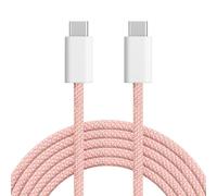 Krüger&Matz KM1271 - Cable USB C a USB C (1 m, 60 W, nailon trenzado, cable de datos USB 2.0, 480 Mbps, cable de carga de alta calidad para smartphone, tableta, portátil, etc.)