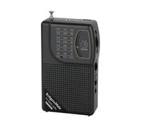 Krüger&Matz Radio Analógica Portátil Potencia 3W AM/FM/SW Batería 500mAh Antena Telescópica Jack 3.5 KM0829