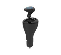 Krüger& Matz Traveler K1 - Auricular Bluetooth con Cargador para Coche