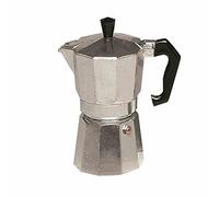 Krüger Nuevo - 6 Tazas Moka Espresso, Mocha de la Serie Café, en Aluminio