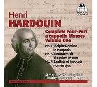 Krueger/St Martins Chamber Choir - Hardouin, Henri : Intégrale des Messes en Quatre Parties, Vol.1