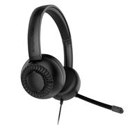 Krüger&Matz Auriculares de Diadema con micrófono, Auriculares P3 para Ordenador, KM0661, Color Negro