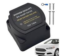 Krujecnt Aislador De Batería 12V - Separador Sensible Al Voltaje - Controlador De Protección Para Gestión De Batería Auxiliar En Autocaravanas Automóviles Remolques Quad Embarcaciones